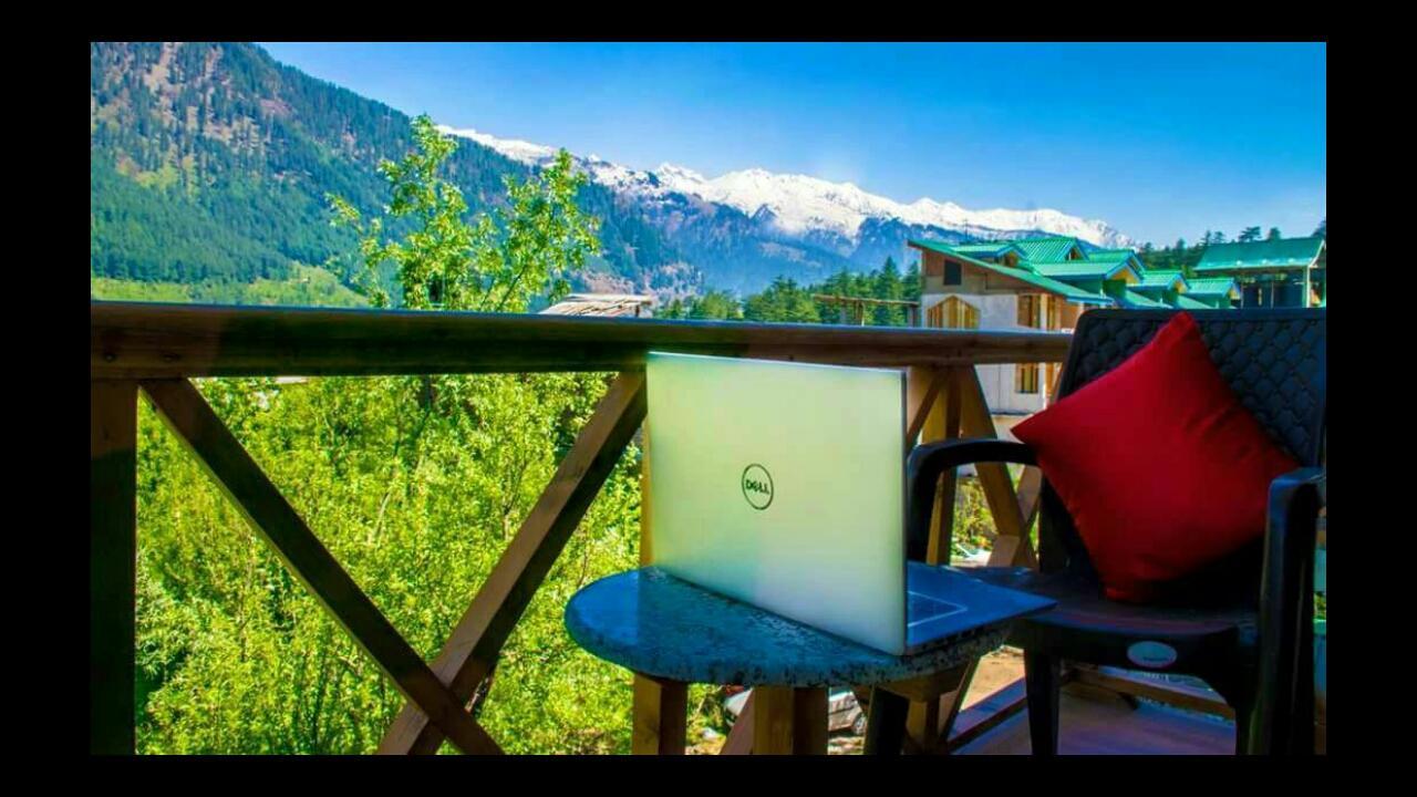 Hotel Apple Villa Manāli Exteriör bild